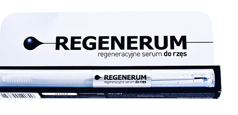 Effecten van herstellend wimper serum van REGENERUM