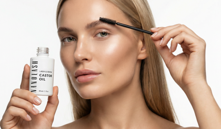 Nanolash Castor Oil – Natuurlijke ricinusolie voor mooie wimpers en wenkbrauwen