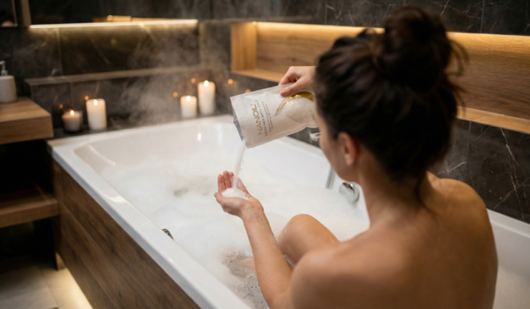 Verbeter je huidverzorgingsritueel met Nanoil Dead Sea Bath Salt – natuurlijk badzout uit de Dode Zee