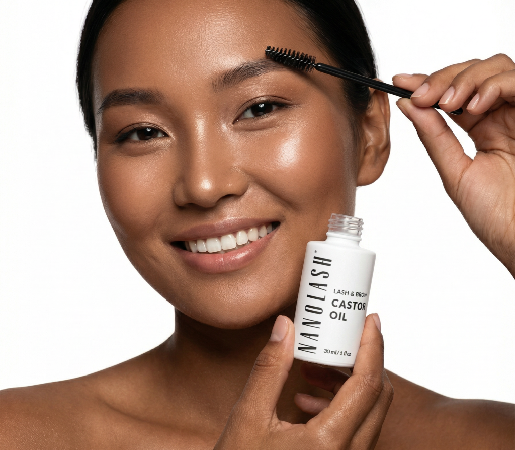 castorolie op wimpers nanolash